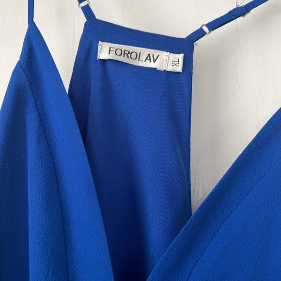 FOROLAV Women's V Neck Tank Tops Chiffon Cami with Adjustable Spaghetti Straps - Picture 6 of 9